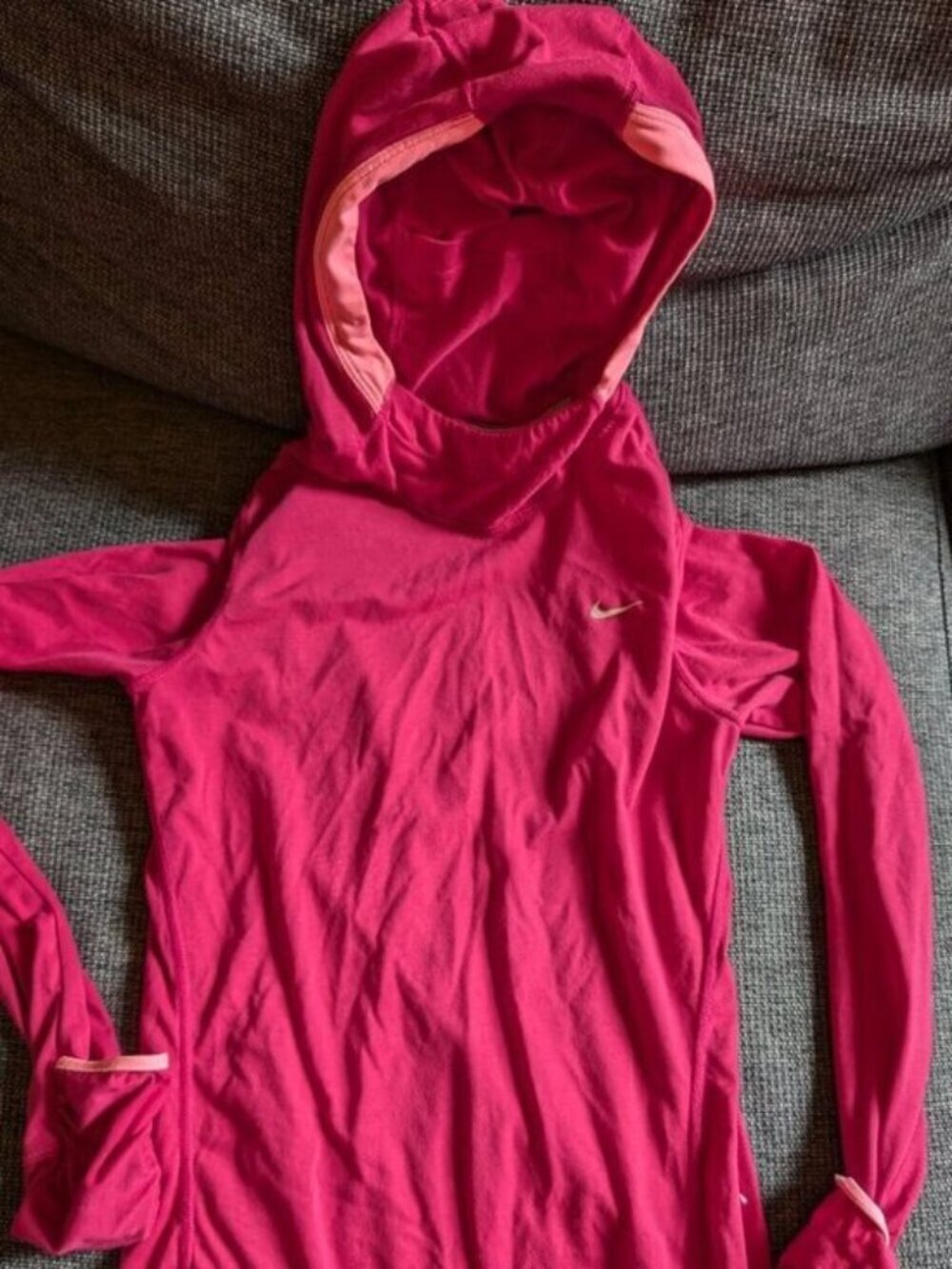 Pink Running Outfit Bundle Nike Top + 90 Degree Leggings XS